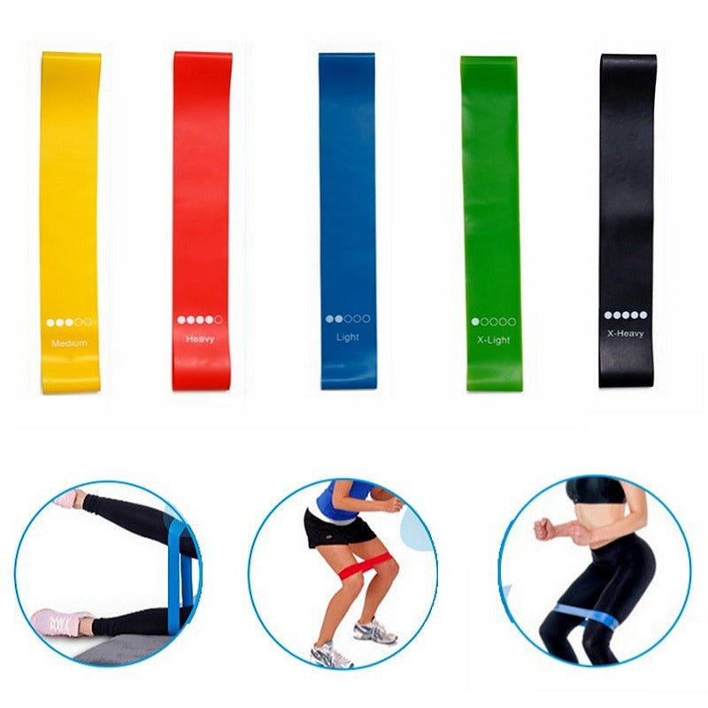 Stretch & Strength Latex Resistance Band – Multi-Level Fitness Band