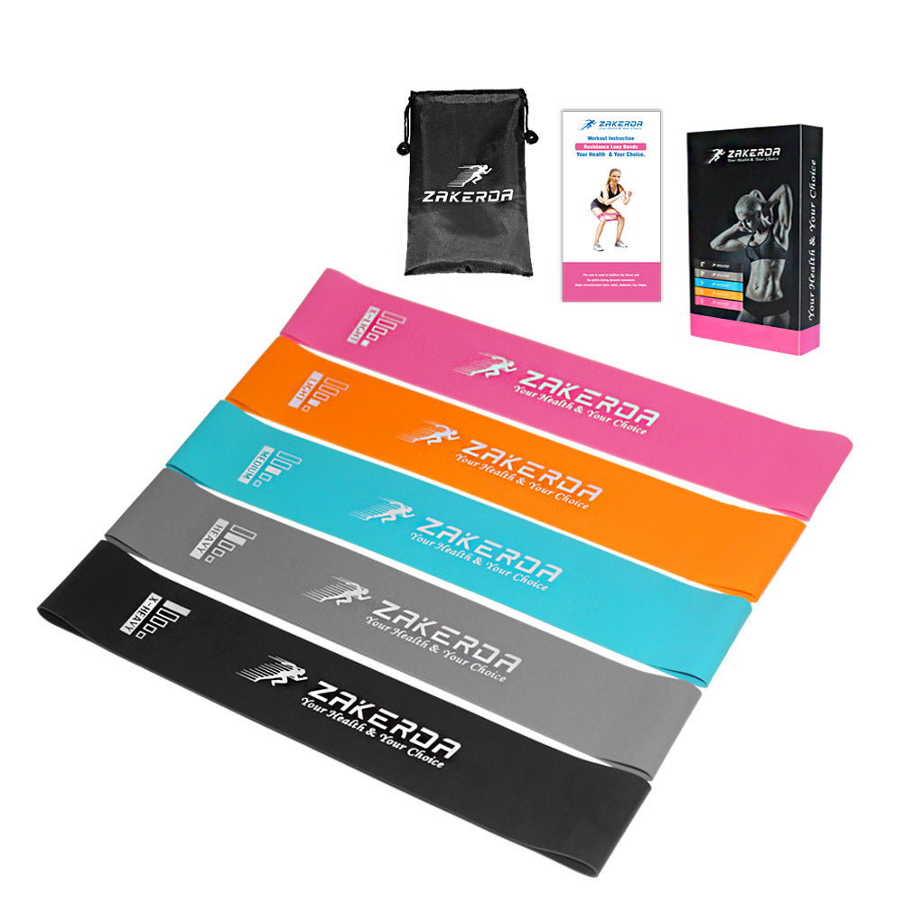 Stretch & Strength Latex Resistance Band – Multi-Level Fitness Band