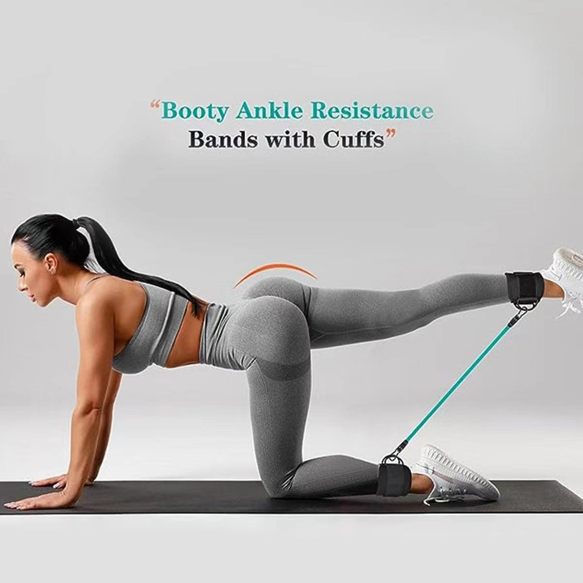 Hip & Thigh Booster Loop – Ankle Stripe Resistance Trainer