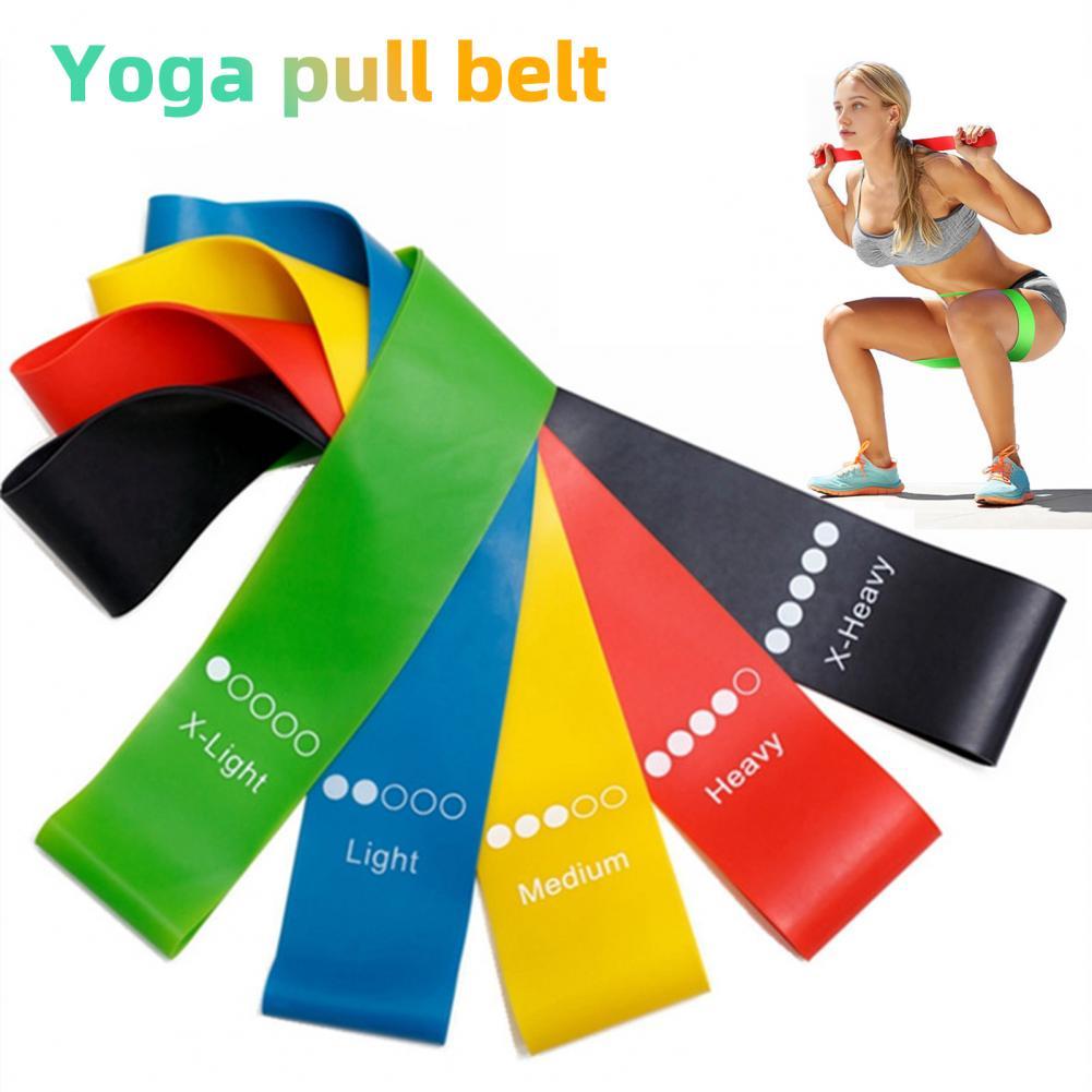 Stretch & Strength Latex Resistance Band – Multi-Level Fitness Band