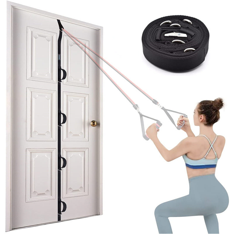 Total-Body Power Anywhere – Multi-Point Door Anchor Training Strap